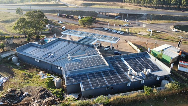 Commercial Solar Installation completed
