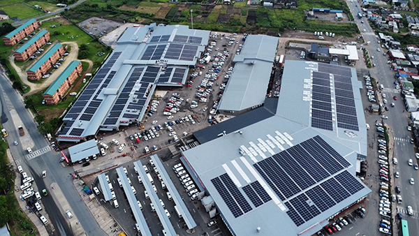 Commercial Solar Installation completed
