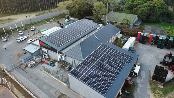 Commercial Solar Installation completed