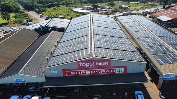 Commercial Solar Installation completed